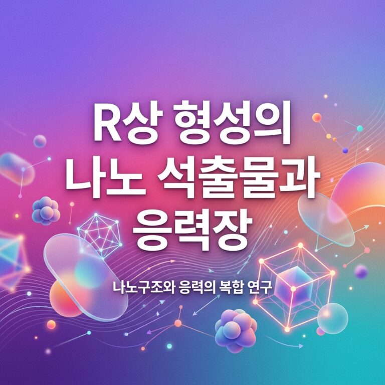 ai thumbnail gradient R상 형성의 나노 석출물과 응력장 1786799971
