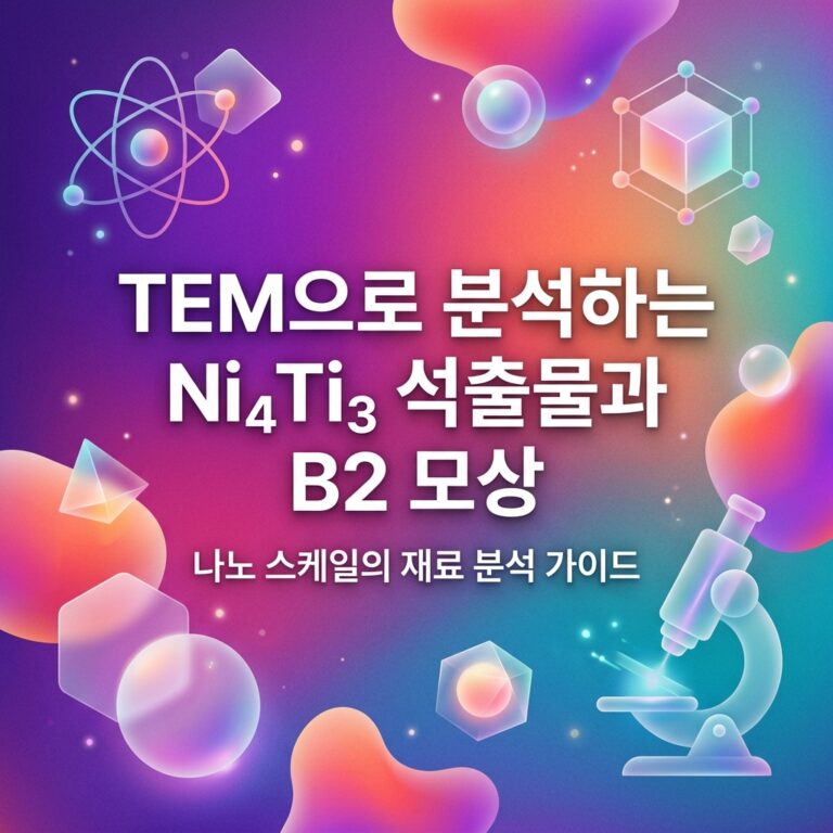 ai thumbnail gradient TEM으로 분석하는 Ni₄Ti₃ 석출물과 B2 모상 1786804491